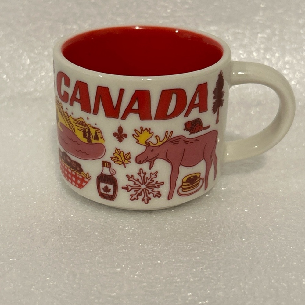 Starbucks Ornament Been There Series CANADA Mini Mug Collectible! EUC!